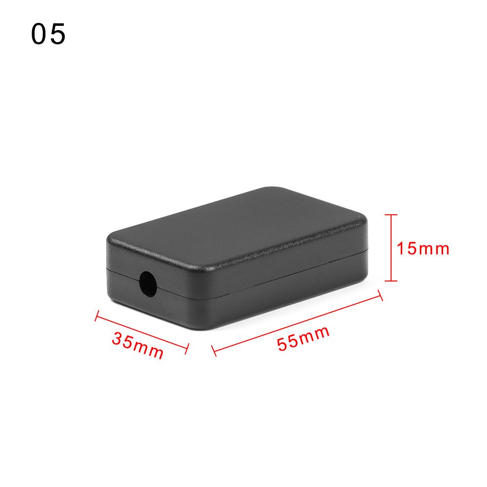 Diy Box Electronics Mall - 黒色ABSプラスチック製DIY電子プロジェクトボックス防水カバープロジェクト機器ケースエンクロージャボックス