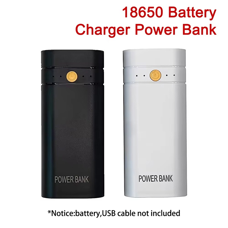Diy Box Electronics Mall - DIYモバイルバッテリーケース（携帯電話用電子充電バッテリー6000mAh 5V 2X 18650対応）USB Type-Cバッテリー充電ケース