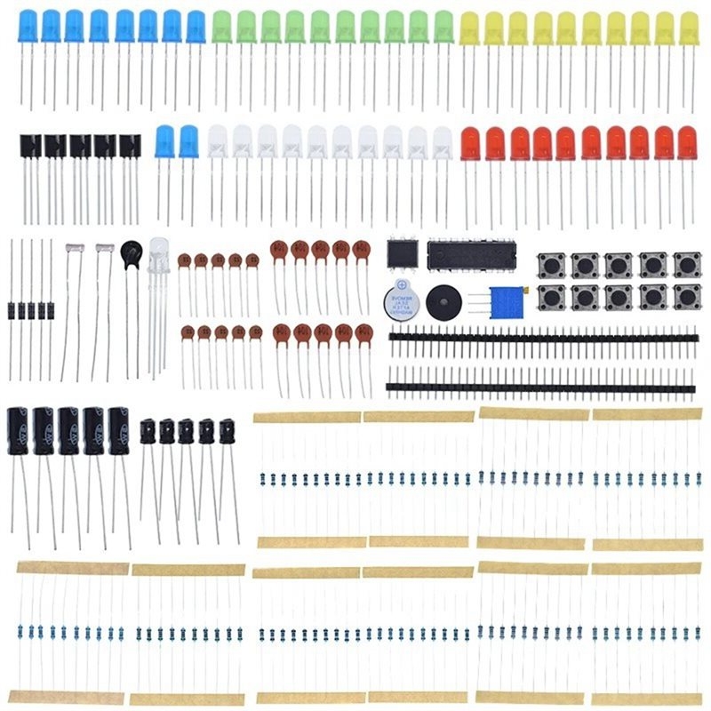 Diy Electronics Raspberry Pi - B04B-Diy電子部品セット Arduino UNO Raspberry Pi用 ベーシックスターターキット