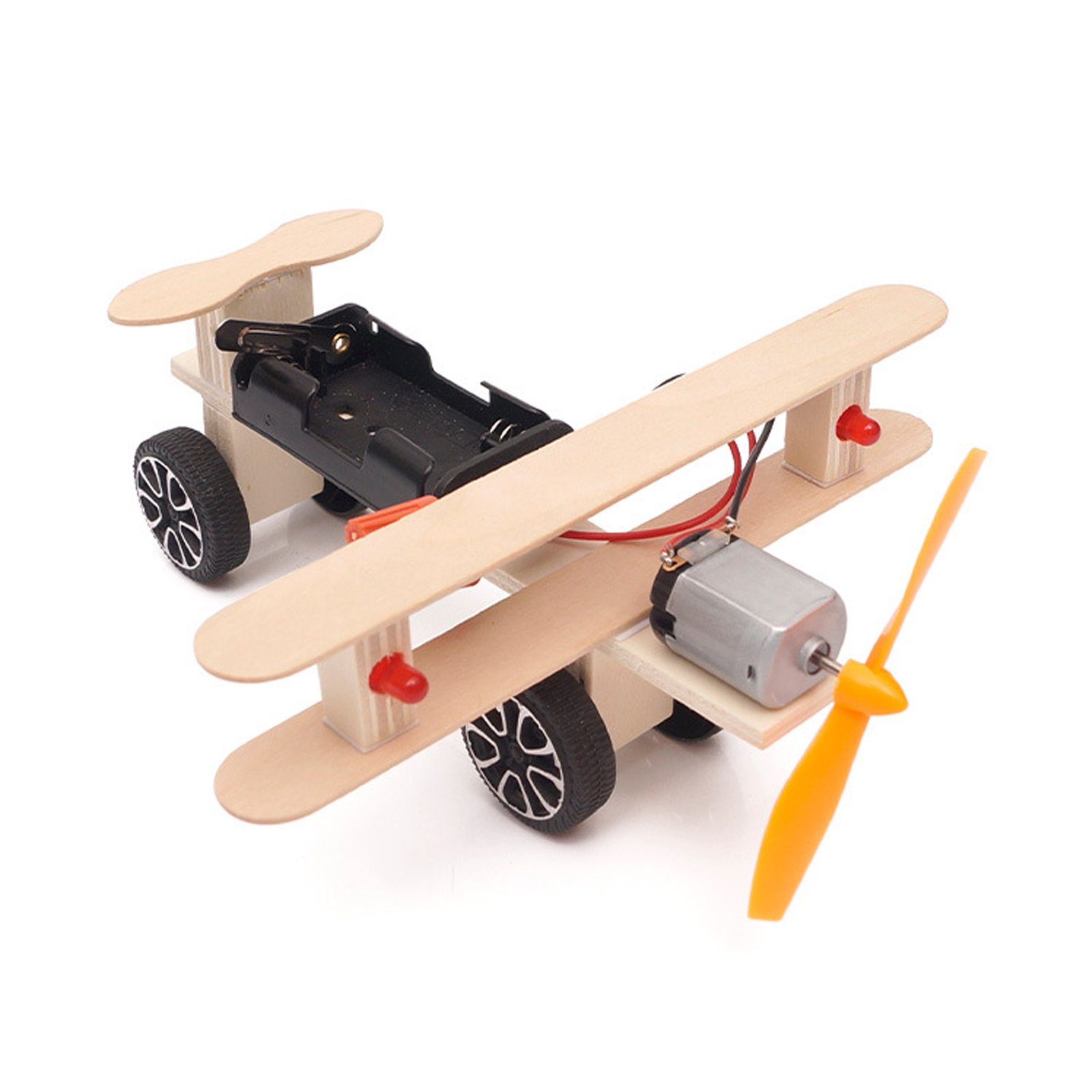 Diy Electronics Projects For Kids - DIYキット 飛行機 車 科学実験 子供向け電子教育 STEM物理学おもちゃ