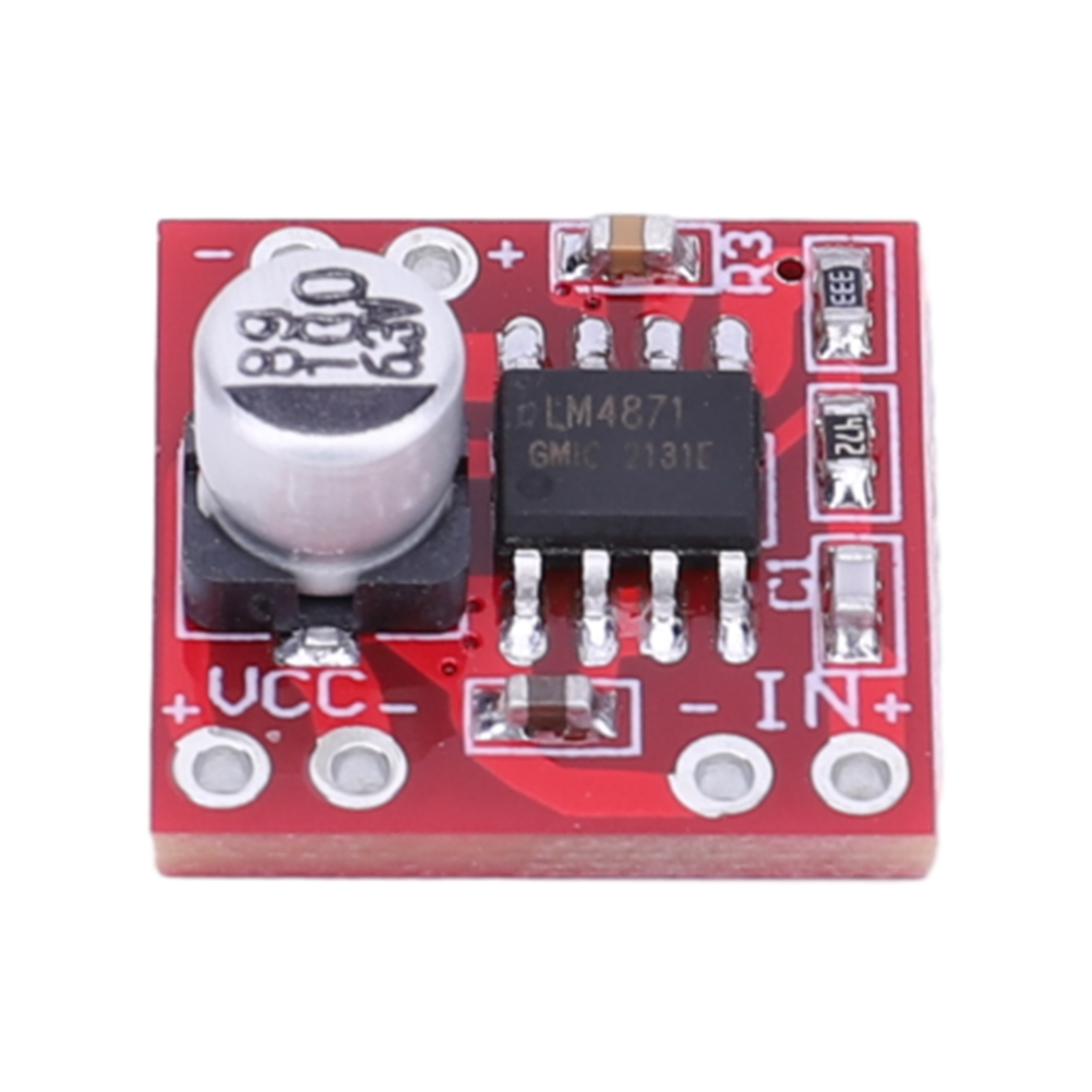 Diy Electronics Com - LM4871 シングルチャンネルアンプボード 3W 音声アンプモジュール DC 3V-5V