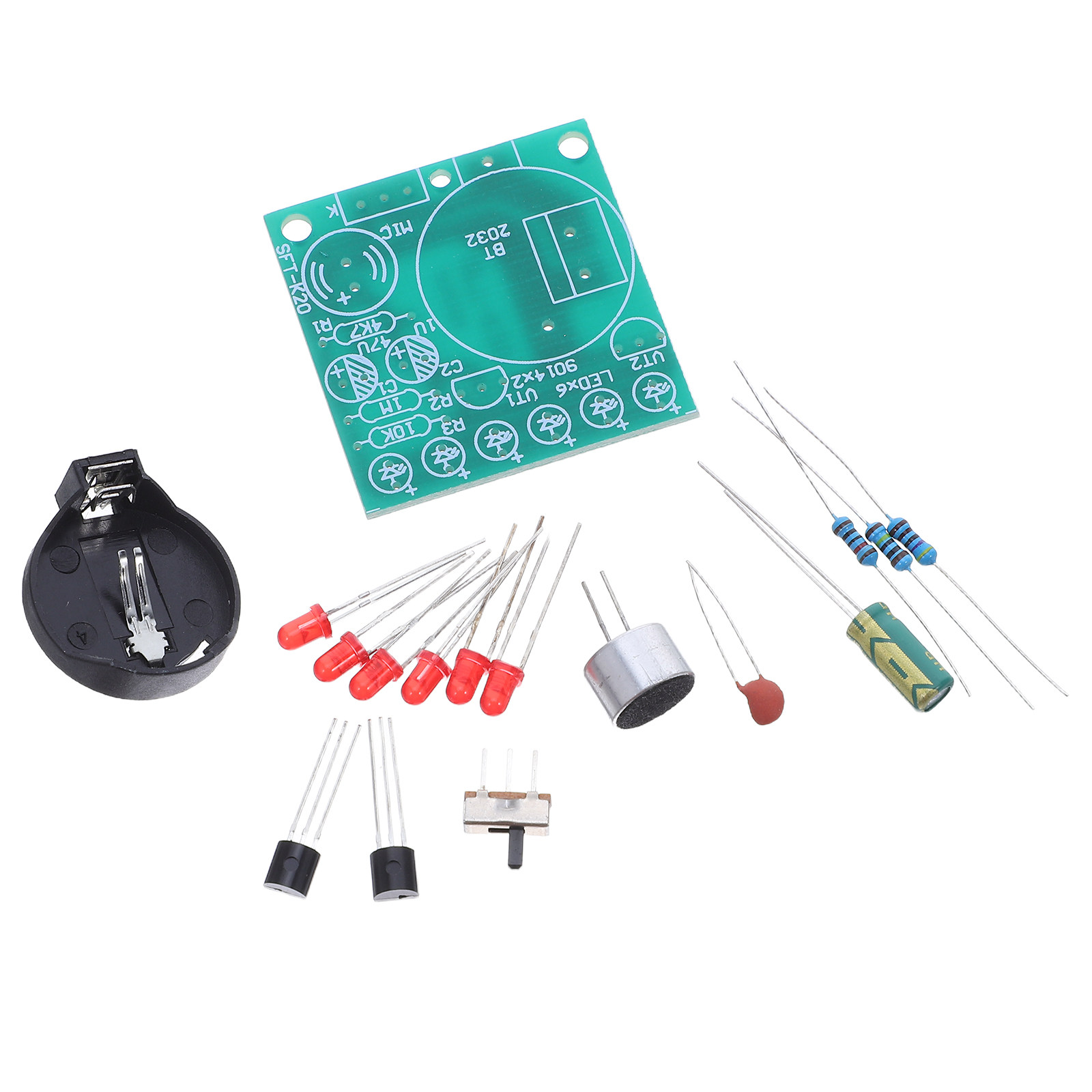 音声操作式メトロノームキット。LEDライト付き。電子工作プロ - Diy Electronics Projects For Kids のレビューと価格