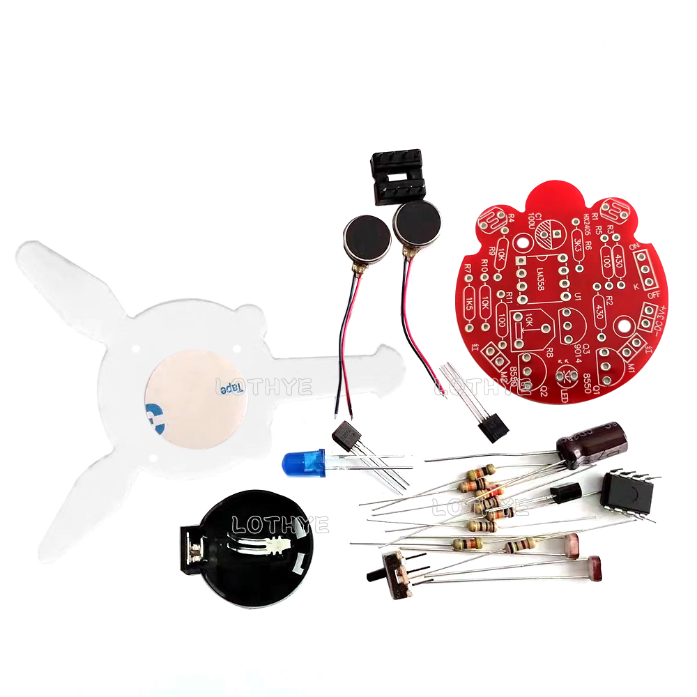 感光性ホタルキットモバイルロボット電子 DIY 溶接部品呼吸 - Diy Electronics Workbench のレビューと価格