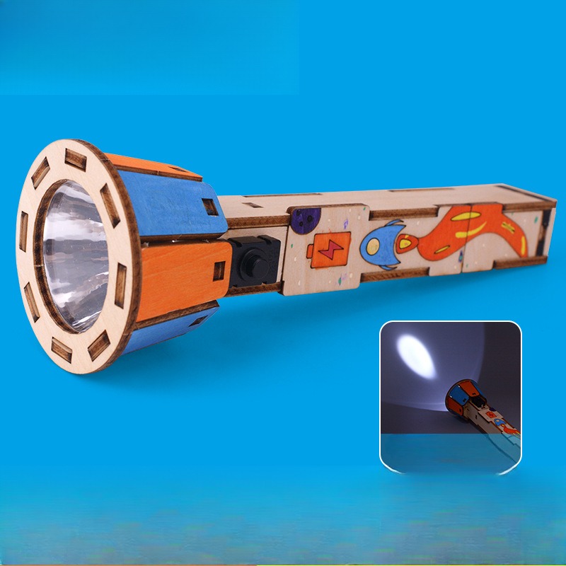 DIY 木製懐中電灯キット教育物理科学実験手組み立てエレクト - Diy Electronics Projects For Kids のレビューと価格