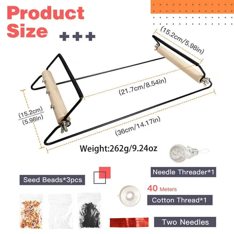 Xuqian-大きな金属製のビーズムキット,織りのブルーム, - Diy Electronics Workbench のレビューと価格