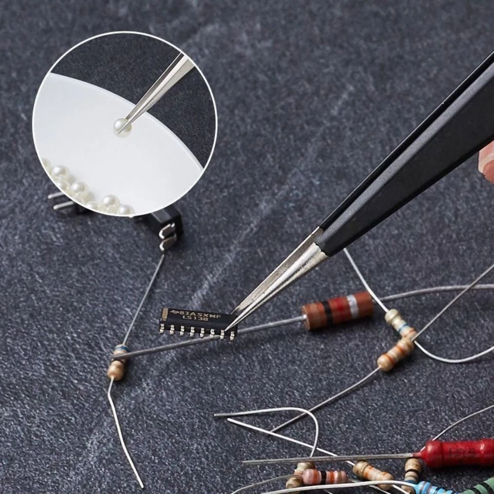 精密ピンセットセット ESD-10/11/12/13/14/ - Diy Electronics Soldering Kit のレビューと価格