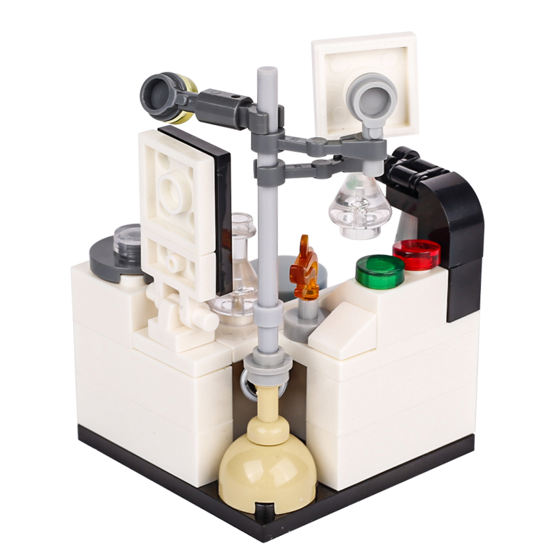 Moc-Cityラボラボビルディングブロックキット、フック、 - Diy Electronics Workbench のレビューと価格