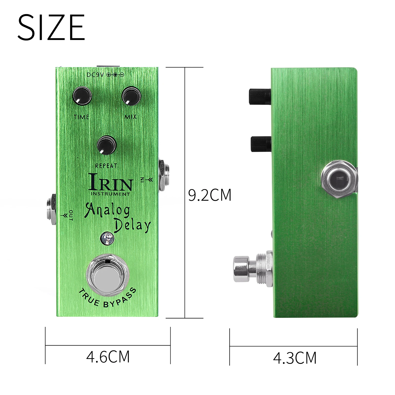 IRIN AN-02 ギター用アナログディレイエフェクトペダ - Diy Guitar Electronics のレビューと価格