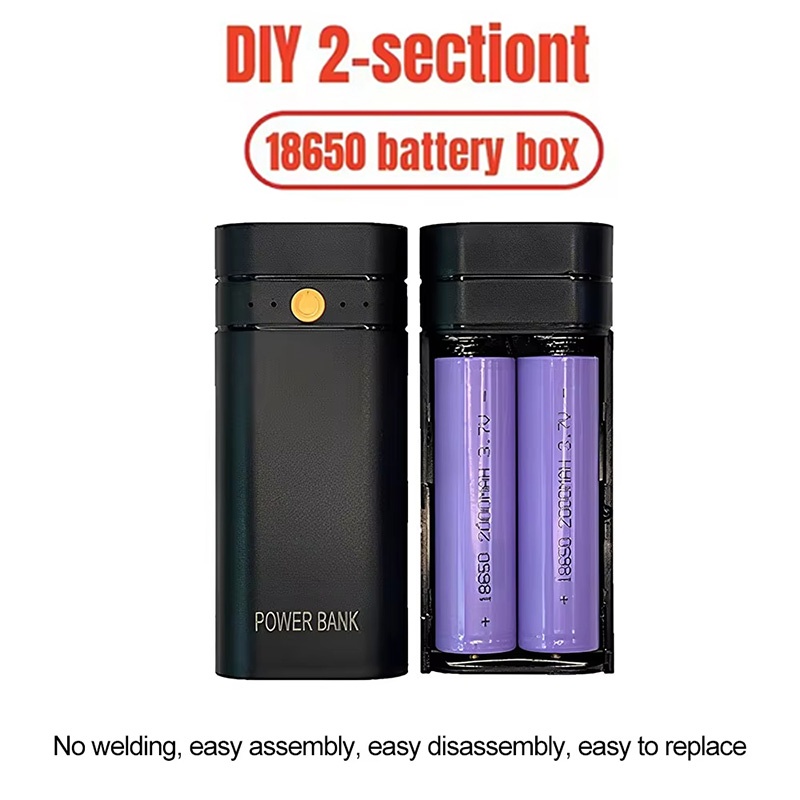 DIYパワーバンクボックス 携帯電話電子機器充電用 バッテリ - Diy Box Electronics Mall のレビューと価格