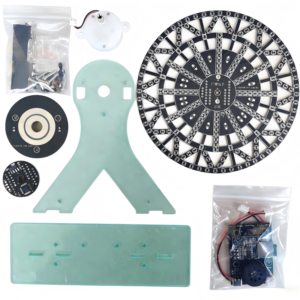 DIY電子キット LEDライト付きミュージカル観覧車 DIY - Diy Electronics Soldering Kit のレビューと価格