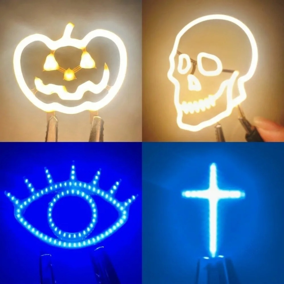 LEDフィラメント発光3V DIYクリエイティブダイオードク - Diy Halloween Electronics のレビューと価格