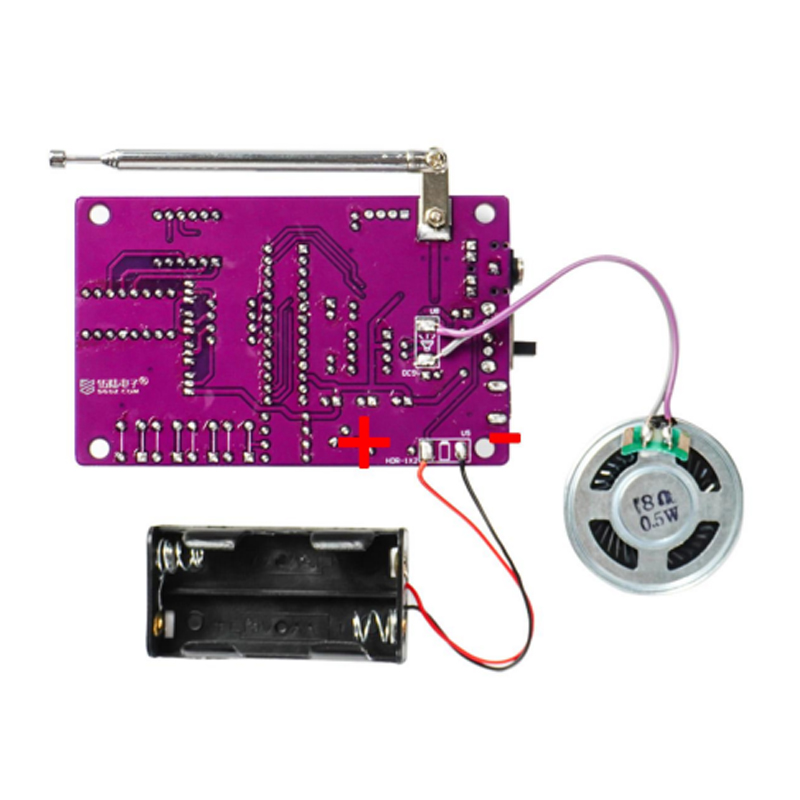 DIY FM ラジオ電子キット 87-108MHz 調整可能 - Diy Electronics Soldering Kit のレビューと価格