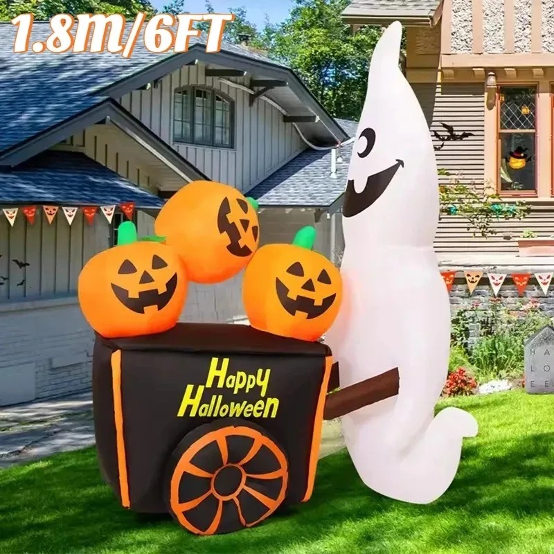 6フィート ハロウィン 屋外 ホリデーデコレーション インフ - Diy Halloween Electronics のレビューと価格