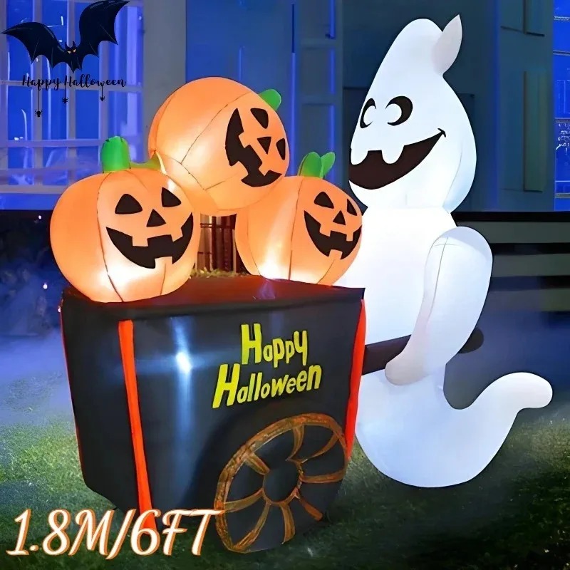 6フィート ハロウィン 屋外 ホリデーデコレーション インフ - Diy Halloween Electronics のレビューと価格