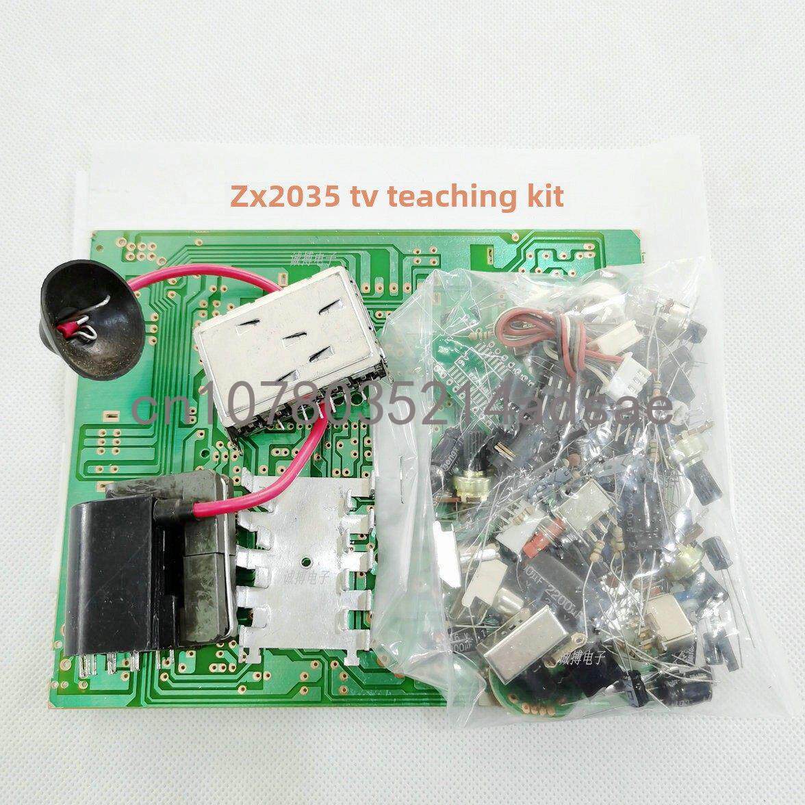 5.5インチ白黒テレビメインボードキット/部品、電子教育DI - Diy Electronics Soldering Kit のレビューと価格