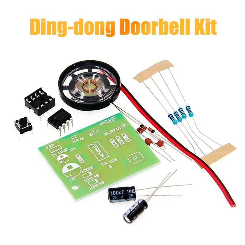 プロ仕様のNE555ドアベルDIYキット - デュアルトーン - Diy Electronics Soldering Kit のレビューと価格