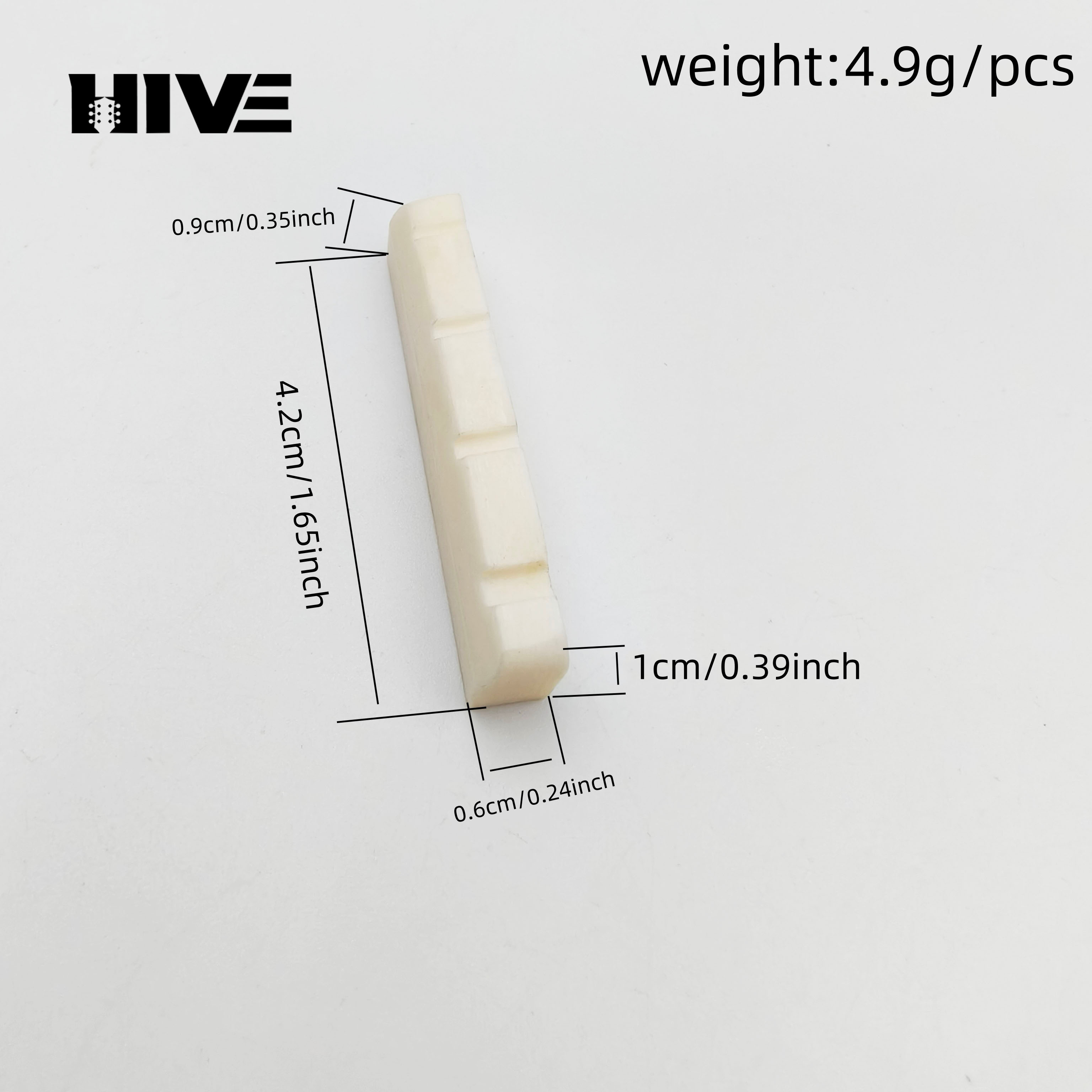 卸売厚みのあるタイプのエレキベースナット牛骨38MM/42M - Diy Guitar Electronics のレビューと価格