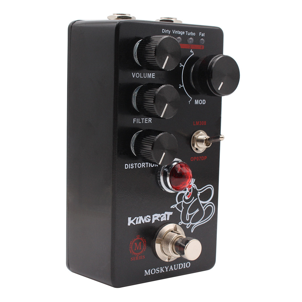 MOSKY キングラットギターエフェクトファズディストーショ - Diy Guitar Electronics のレビューと価格