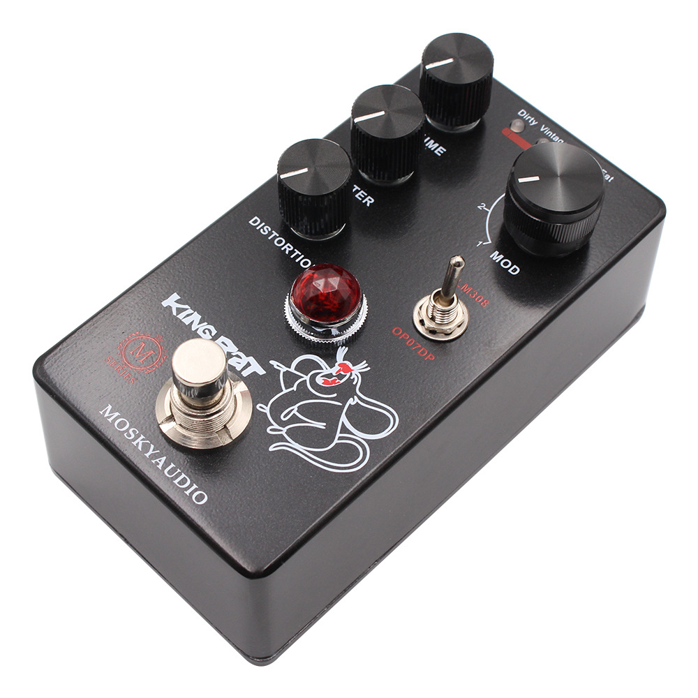 MOSKY キングラットギターエフェクトファズディストーショ - Diy Guitar Electronics のレビューと価格