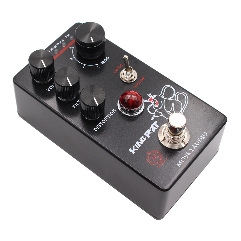 MOSKY キングラットギターエフェクトファズディストーショ - Diy Guitar Electronics のレビューと価格