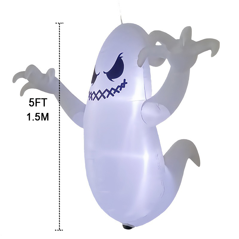 5フィートのハロウィン用インフレータブルモデル、吊り下げゴー - Diy Halloween Electronics のレビューと価格