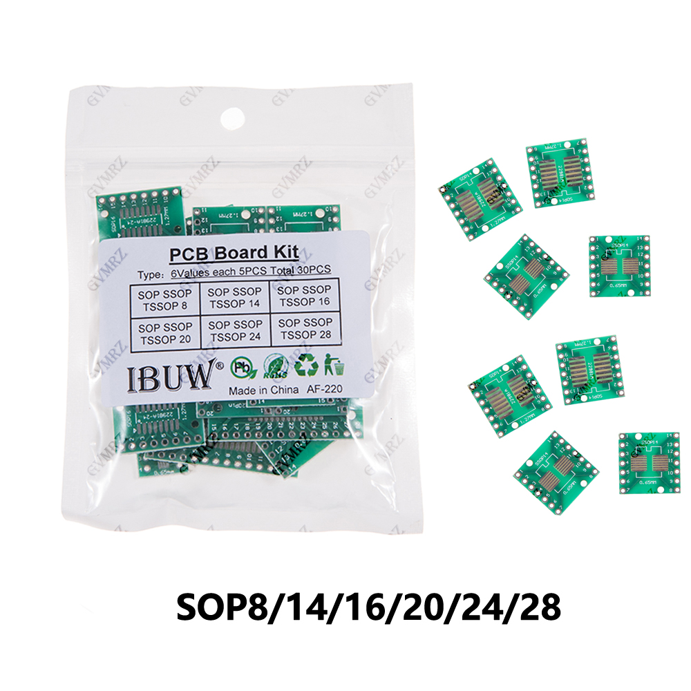 30 個 6 値 SOP SSOP TSSOP PCB アダ - Diy Electronics Com のレビューと価格