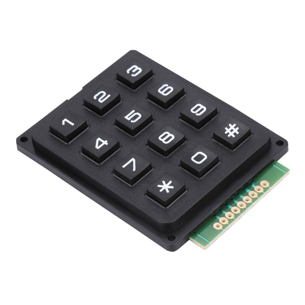 実用的な12キー キーボードモジュール 3x4プッシュボタン - Diy Electronics Uk のレビューと価格