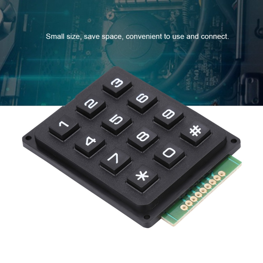 実用的な12キー キーボードモジュール 3x4プッシュボタン - Diy Electronics Uk のレビューと価格