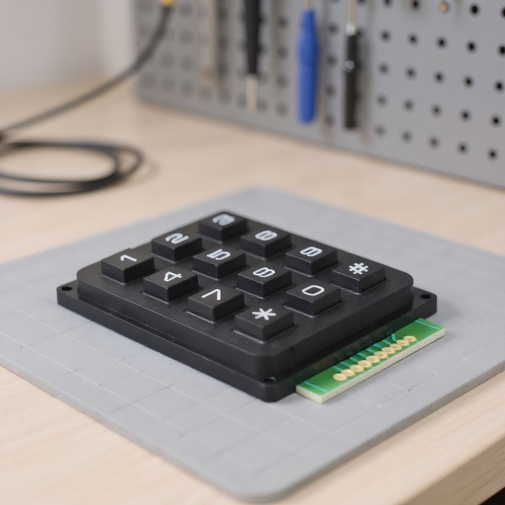 実用的な12キー キーボードモジュール 3x4プッシュボタン - Diy Electronics Uk のレビューと価格